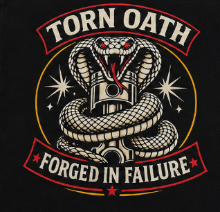 Serpent and Piston Tee