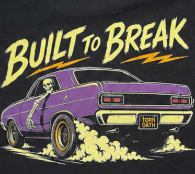 Car and Skull Tee