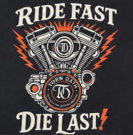 Ride Fast Die Last Tee