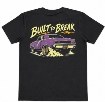 Car and Skull Tee