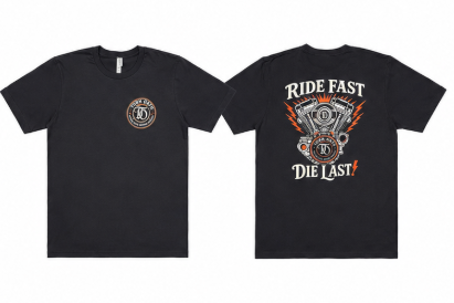 Ride Fast Die Last Tee