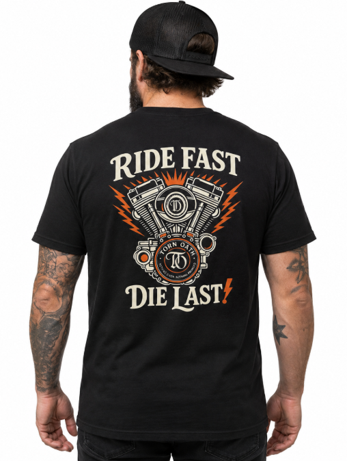 Ride Fast Die Last Tee
