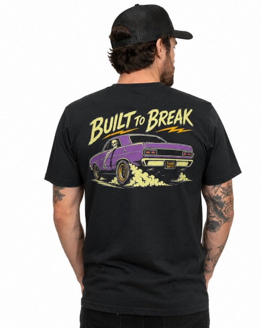 Car and Skull Tee